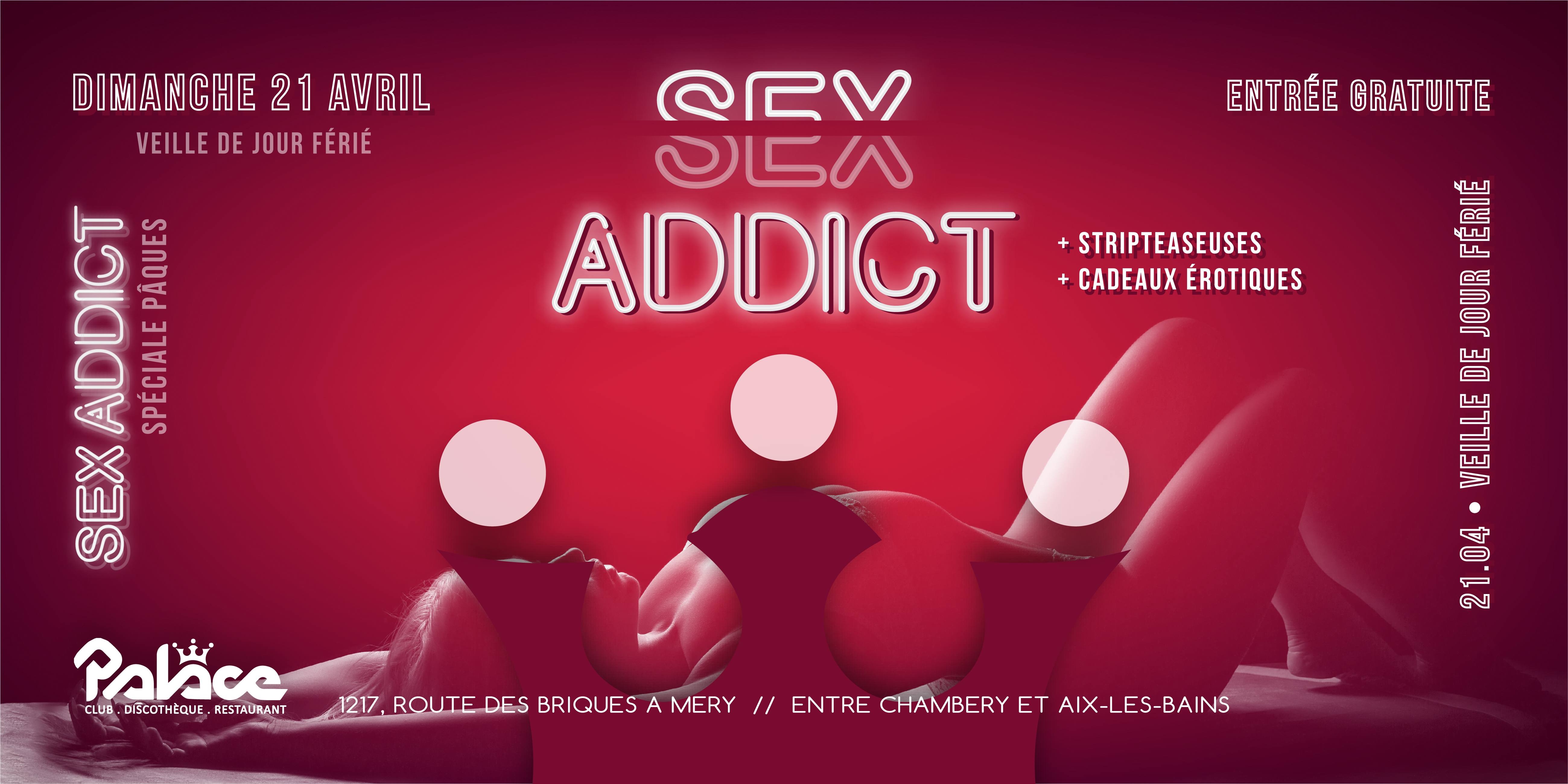 Sex Addict de Pâques - Le Palace —